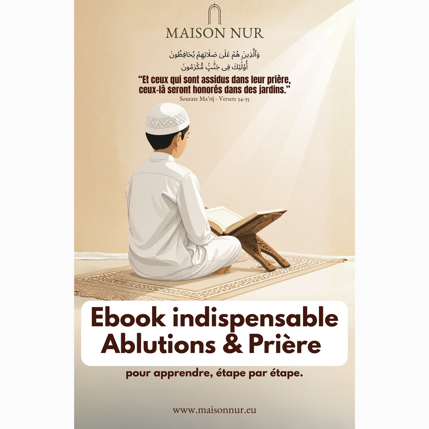 Ebook – Repères essentiels pour la prière et les ablutions